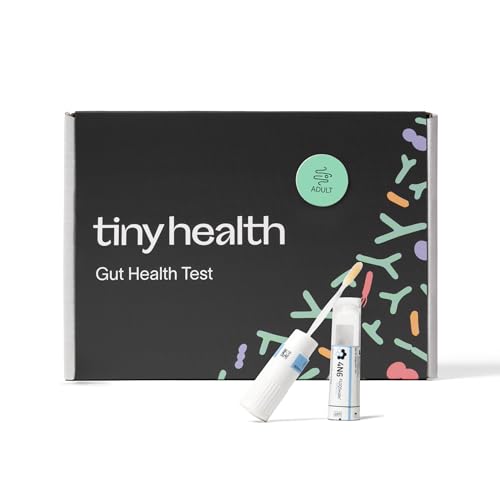 Tiny Health Gut Health Test Kit for Adults, Fast & Mess-Free, Easy Ship-in Kit, 3-4 Weeks Results, Understand Biomarkers with Expert Insights