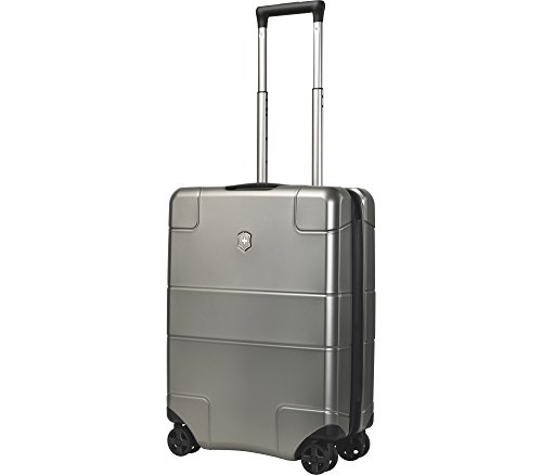 Victorinox Lexicon Hardside Expandable Spinner Luggage, Titanium, Carry-On-Global (21") (602104)