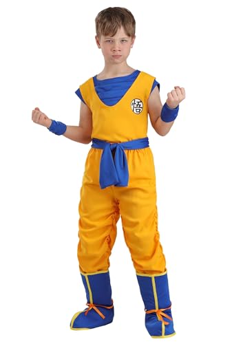 Fun Costumes Super Saiyan Goku Outfit for Boys | Kids Dragon Ball Z Halloween Costume | Anime Series Character Cosplay