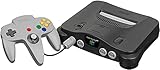 N64 System with Controller, Hookups, and Mario 64 Game (Renewed)