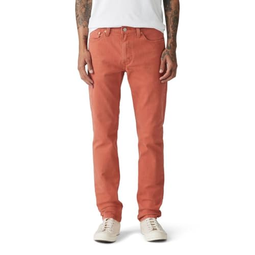 Levi's Men's 511 Slim Fit Jeans (Also Available in Big & Tall), (New) Etruscan Red Denim