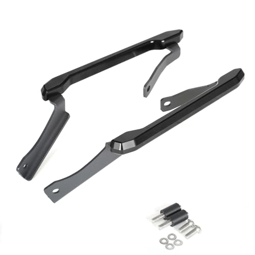 Compatible with MT-09 MT09 SP 2021-2024 Rear Seat Pillion Grab Rail Bar Passenger Grab Bars Passenger Pillion Seat Grab Bar (Black)