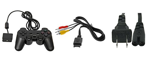 Fat PS2 Parts Bundle - Controller, AV Cable, and Power Adapter - by Mars Devices