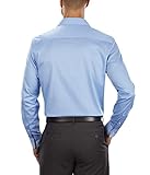 Van Heusen Men's Dress Shirt Slim Fit Flex Collar Stretch Solid, Blue Frost, 16" Neck 34"-35" Sleeve