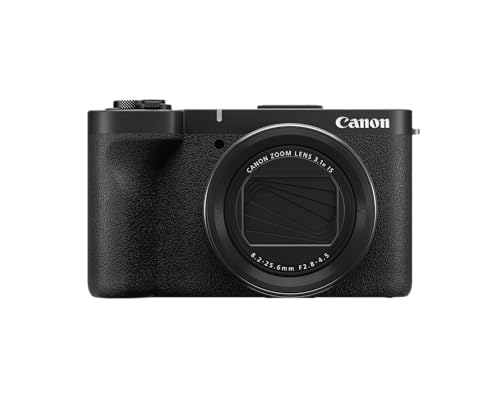 Canon PowerShot V1, Hybrid Camera, Built-in Ultra-Wide-Angle Zoom Lens, 4K Video, Vlogging, Live Streaming, Content Creation, Compact Design
