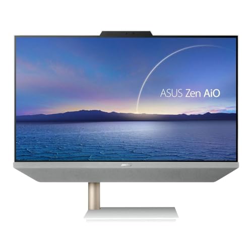 ASUS Zen AIO 23.8" FHD Touchscreen Anti-Glare Desktop Computer, AMD Ryzen 7 5825U 8-Core Processor, 32GB DDR4 RAM, 2TB SSD, Keyboard & Mouse, Wi-Fi 6, Ethernet, Windows 11 Pro