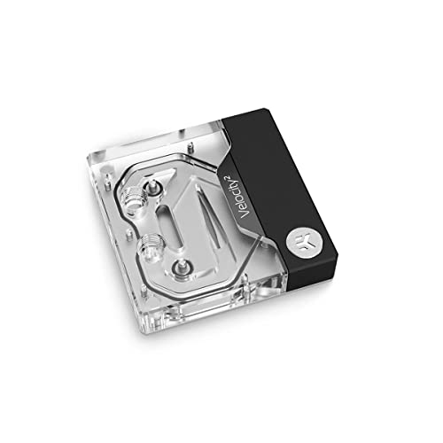 EKWB EK-Quantum Velocity 2 CPU Water Block D-RGB - 1700, Nickel/Plexi