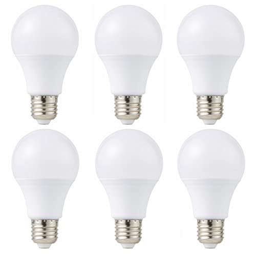 KONPWAY 12V Low Voltage LED Light Bulbs - Daylight 7W(Only for 12-36V), Pack of 6