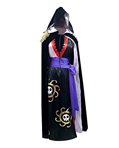 CLLMKL`COS Boa Hancock Cosplay With Cloak Boa Dress Costume Uniform Suits (Female:Small)