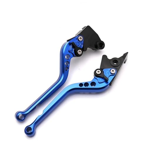 NRIGHS Adjustable Motorcycle Brake Clutch Levers for Ducati 900SS 1000SS 1998 1999 2000 2001 2002 2003 2004 2005 2006 CNC Lever Accessories(Blue)
