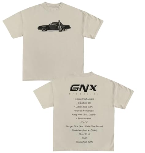 RIGERS FITNESS Kendrick Rapper Shirt G.N.X Album Tracklist Rapper Graphic Tee Merch Concert 2025 Rap Hip Hop T-shirt, Sweatshirt, Hoodie Black