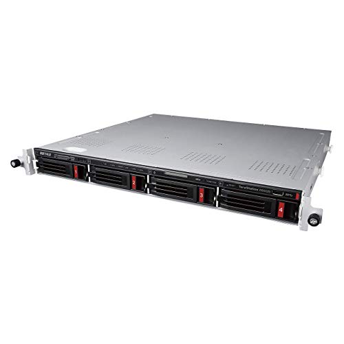 Buffalo TeraStation WS5420RN Windows Server IoT 2019 16TB (4x4TB) Rackmount NAS with Hard Drives Included / 4 Bay / 10GbE / Storage Server/NAS Storage/Network Storage/File Server/Windows Storage