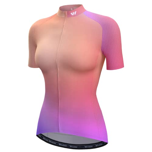 Cycling Jerseycycle Shirt Women Funny Neon Pink Orange Cycling Shirt Womens