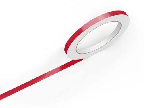 3M 50 Vinyl Pinstriping Tape Roll in Dark Red 483-1/4" x 150ft - Auto Decal Striping Sticker - Gloss Finish Adhesive UV Resistant Film - Car Body Side Stripes