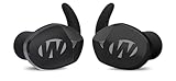 Walker's Silencer Bluetooth Rechargeable in The Ear Pair 2.0, Multi, 1 Count (Pack of 1) & Razor Slim Electronic Muff, Black