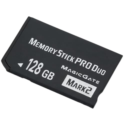 Original 128GB Memory Stick Pro Duo MARK2 - High Speed Performance, Compatible with PSP and Camera Accessories
