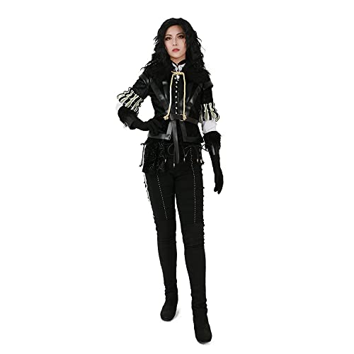 miccostumes Women's Anime Costume Jacket Pants and Accessories for Witch Cosplay (WS)