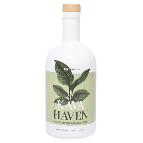 Kava Haven Non-Alcoholic Spirit, 750mL Bottle | Relaxing Alcohol Alternative