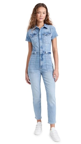 Good American Women's Fit for Success Jumpsuit, Blue274, S