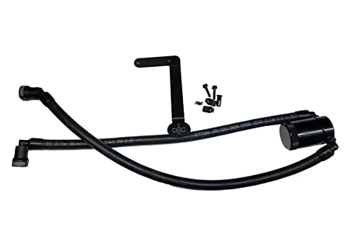 J&L Oil Separator Co. 3.0 Oil Separator Compatible with the 2011-2025 F-150 2.7L/3.5L/5.0L; '18-'21 Expedition Passenger Side (Black)