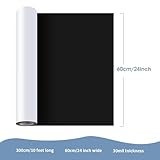 AISIMEE Blank Magnetic Sheet Roll,24”x 5’Strong Magnet Sheets Flexible Roll,30Mil Thickness Magnetic Paper Non Adhesive,White Vinyl Front-Printable-Sign Sheet Safe for Vehicles DIY craft Projects