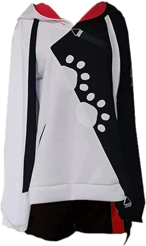 Cos Anime Azur Lane Tuber Hololive Ookami Mio Cute Uniform Outfit DailyDress Cosplay Costume Unisex Halloween Full Set (Male Large)