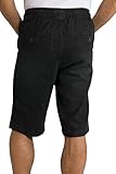 JP 1880 Men Bermuda Shorts, Black, 7XL Große Größen