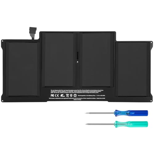 8000mAh A1466 Replacement Laptop Battery for MacBook Air 13 inch A1466 (Mid 2012,Mid 2013,Early 2014,Early 2015,2017) A1369(Late 2010,Mid 2011 Version) A1496 A1405 A1377 (EMC :2925, 2469, 2559, 2392)