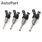 4PCS 06L906036K Petrol Direct Injection Fuel Injector For Audi A3 A4 A6 For VW B8 Golf For Skoda Seat Prosche For Macan 2.0TFSI 0261500244 - (Color: 4PCS Injector)