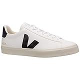 Veja Men's Campo Sneaker, Extra White/Black, 10 Medium US