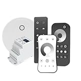 AC triac LED dimmer 220V 230V 110V Push Button Switch RF 2.4G Wireless Rail Controller Smart WiFi dimmer Suitable for Light Bulb TR1 (Color : WiFi Relay Only, Size : 220V)