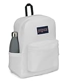 JanSport Superbreak Backpack - Durable, Lightweight Premium Backpack, White