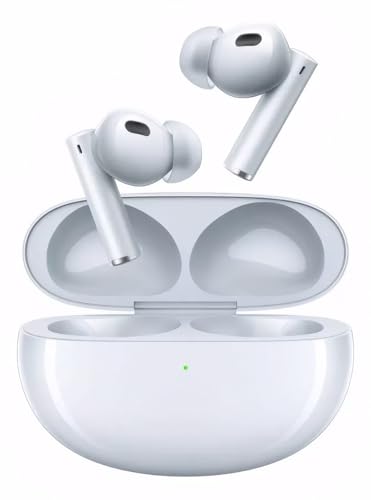 realme Buds Air 6 Pro True Wireless Earbuds, 50dB Noise Reduction, ANC to Ears and Environment, Hi-Res Sound, LDAC, 3D Audio, 40H Battery, Wireless Charging, Bluetooth 5.3 - (Silver Blue)