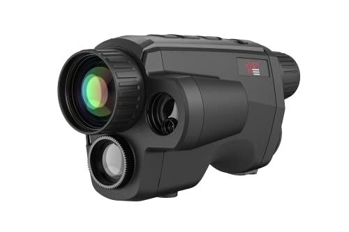 AGM Global Vision Fuzion LRF TM35-640 Thermal Monocular with Laser Rangefinder and Bi-Spectrum Image Fusion Hunting Monocular with Thermal Imaging Heat Vision Perfect for Hunting and Outdoor Adventure