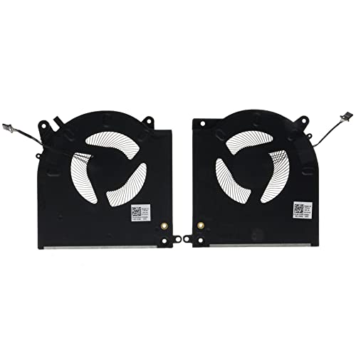 Replacement CPU+GPU Cooling Fan for DELL Alienware M15 R3 R4 RTX 2070 3070 12V TG9V0 D1X38 FM7C FM7D