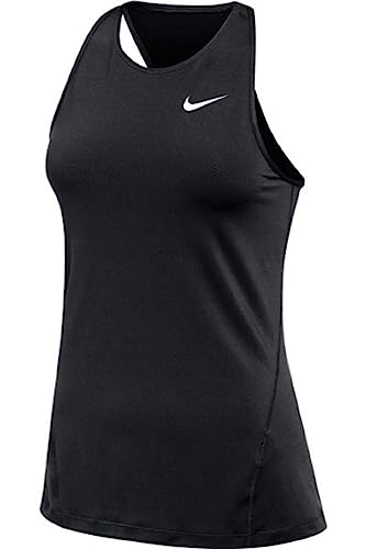 Nike Womens Pro Allover Mesh Tank Top (as1, Alpha, x_l, Regular, Regular, Black)