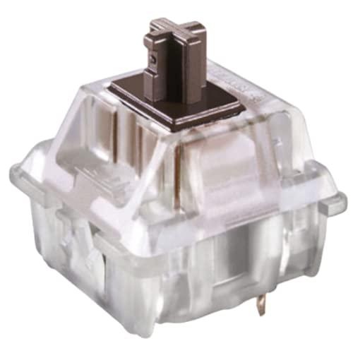 Ranked Cherry MX Key Switches for Mechanical Gaming Keyboards | Plate Mounted | MX1AG1NA (Cherry RGB Brown, 90 Pcs)