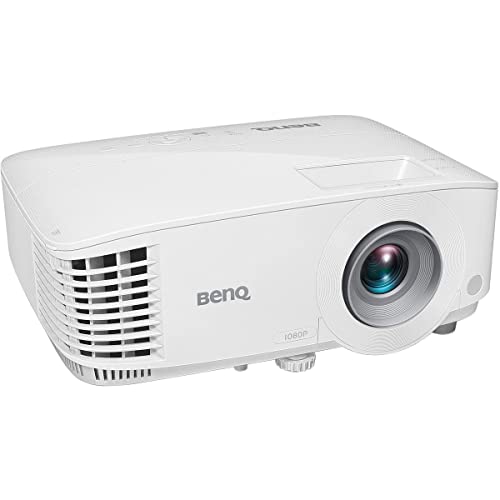 BenQ MH733 1080P DLP Business Projector, 4000 Lumens, 3D, HDMI, USB Reader, 10W Speaker, LAN Control, 100” @8.2ft, 1.3X Zoom (Renewed)