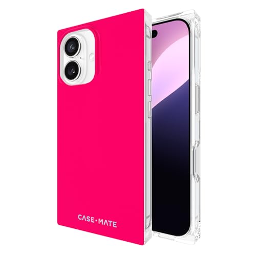 Case-Mate BLOX iPhone 16 Case [Compatible with MagSafe] - Stylish and Unique Phone Case with 12ft Drop Protection - Premium Magnetic Cover for iPhone 16 - Neon Watermelon