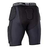 McDavid Football Girdle for Men - Durable & Breathable 5-Pad Girdle with Hard-Shell Thigh Guards for Padded Support, Ideal for Football & Lacrosse (Adult)