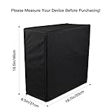 Computer CPU Dust Cover, Waterproof Desktop PC Mid-Tower Computer Host Dustproof Cover Full Case Protector with Zipper, Anti-Static CPU Tower PC Dust Covers (8.5W x 18.5H x 19.7D)