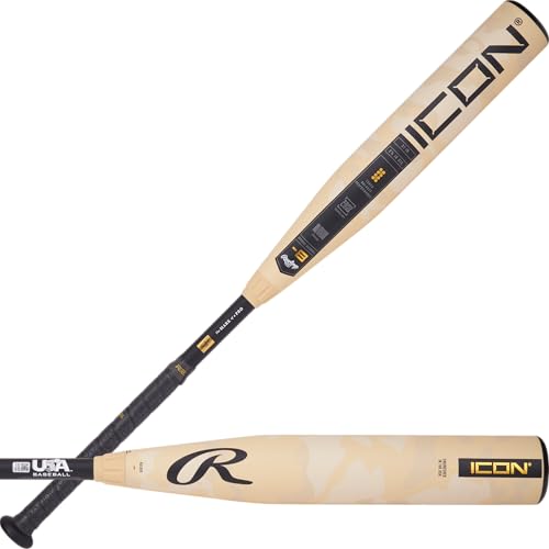 Rawlings | 2025 | ICON Baseball Bat | USA | 2 5/8' Barrel | 31 inch | -8