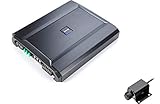 Alpine R-A90S R-Series 6/5/4/3 Channel Power Amplifier with Staggered Power W/Alpine RUX-KNOB.2 Remote Bass Level Control