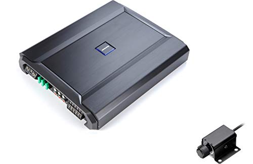 Alpine R-A90S R-Series 6/5/4/3 Channel Power Amplifier with Staggered Power W/Alpine RUX-KNOB.2 Remote Bass Level Control