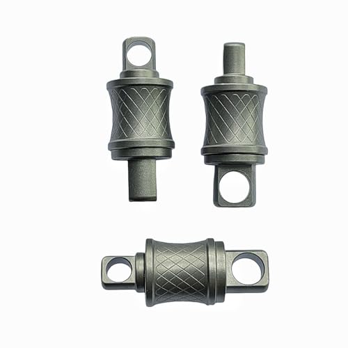 BANG TI Titanium Triple-Action Safety Lock Quick Release Buckle keychain linkers for Keys Pet Leash Carabiner & Outdoor Gear 3 PACK
