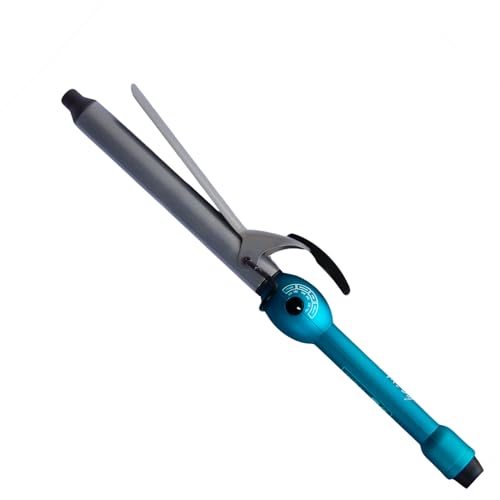Mr Big Junior Hair Curling Iron - The Longest XL Styling Curling Irons for Long Hair (Aqua, 1" Diameter)