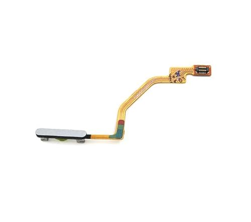 Fingerprint Sensor Flex Cable for Xiaomi Redmi Note 9 Pro Home Button Touch ID Sensor Flex Cable - Silver