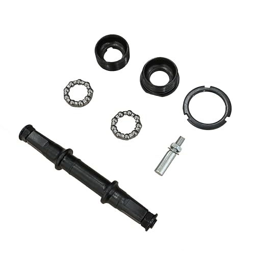 CDHPOWER Bicycle Bottom Bracket Crank Axle Set, Bottom Bracket Axle Square Taper for Mountain Bike (3S)