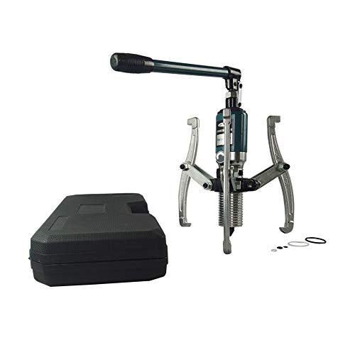 NMAZA 15Ton Hydraulic Gear Puller Wheel Bearing Pulling Separator 3 in 1 Pump Oil Tube Drawing Machine M/Case