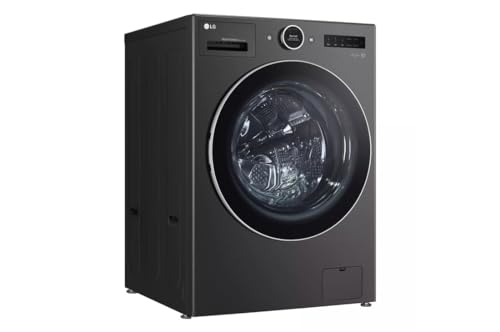 LG WM6998HBA Ventless Washer/Dryer Combo LG WashCombo All-in-One 5.0 cu. ft. Mega Capacity with Inverter HeatPump Technology and Direct Drive Motor